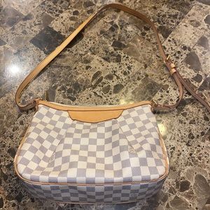 Authentic Louis Vuitton Damier Azur Bag